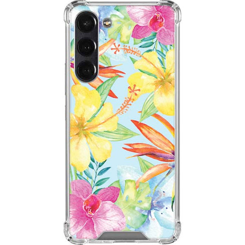 Tropical Daze Galaxy S24 FE Clear Case
